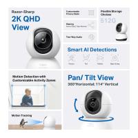 TP-LINK  TC72 2K 4MP QHD Gece Görüşlü 512GB Micro SD Destekli Wi-Fi Kamera